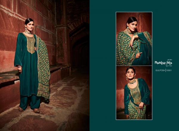 Mumtaz Gulposh Festive  Velvet Designer Salwar Kameez Collection